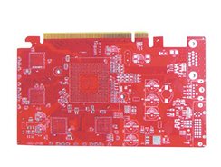 Eight-layer gold fingers board