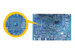 Eight-layer gold-plated board